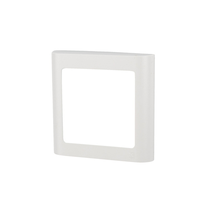 LK FUGA® designramme Soft 63 1 modul hvid